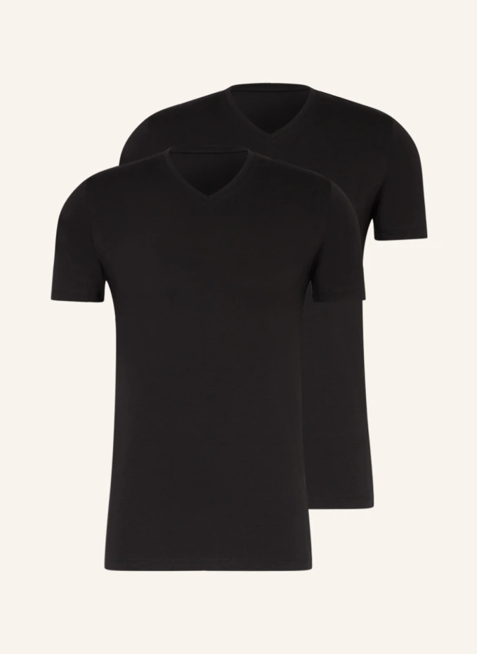 

Комплект из 2 футболок daily comfort Falke, черный