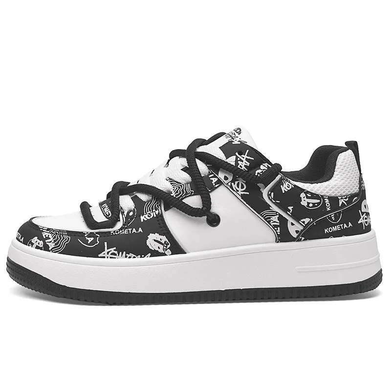 Кроссовки Low Top Skateboard Unisex KOMETA.A, темно-синий flowing shadow (with fleece insole) — фото 3