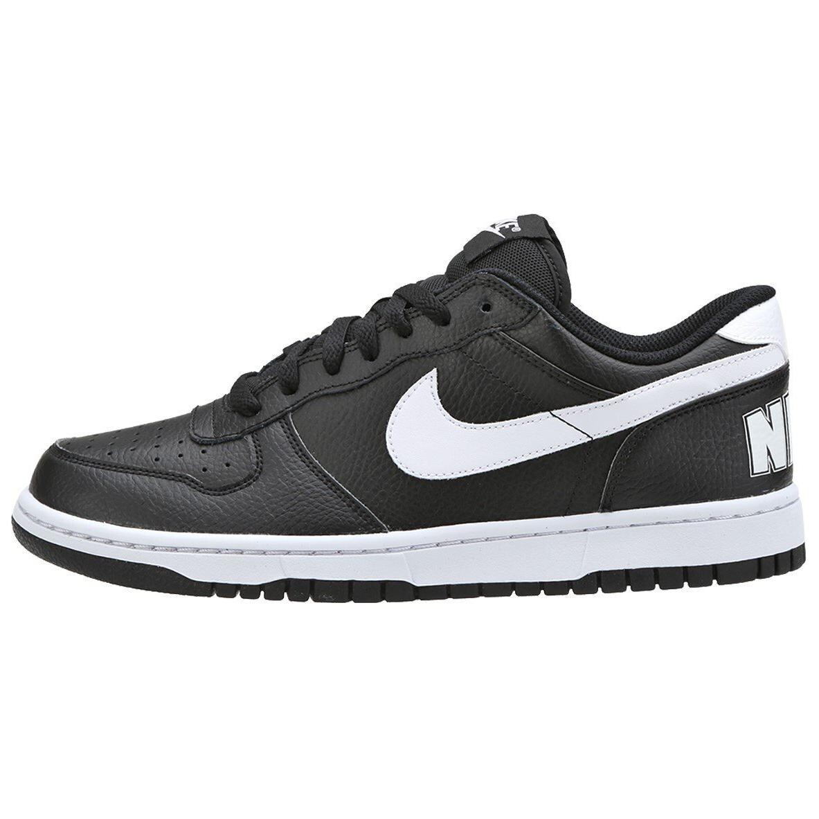 

Кроссовки Nike Skateboarding Shoes Men Low-top Black/White, черный/белый