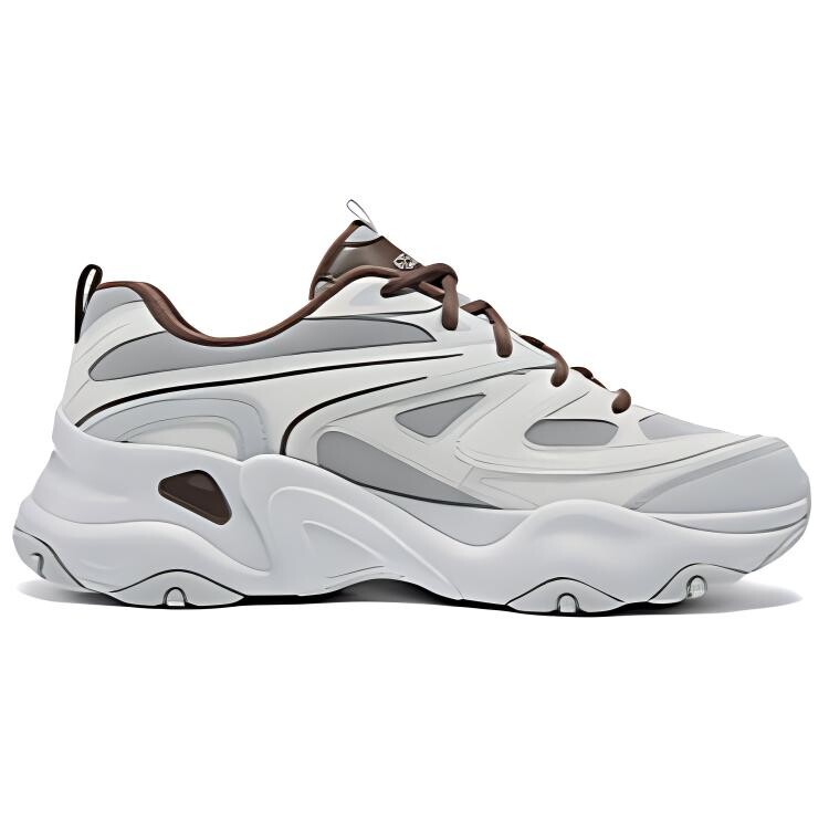 Кроссовки Skechers DLITES Chunky Sneakers Men Low-top Gray, серый — фото 2