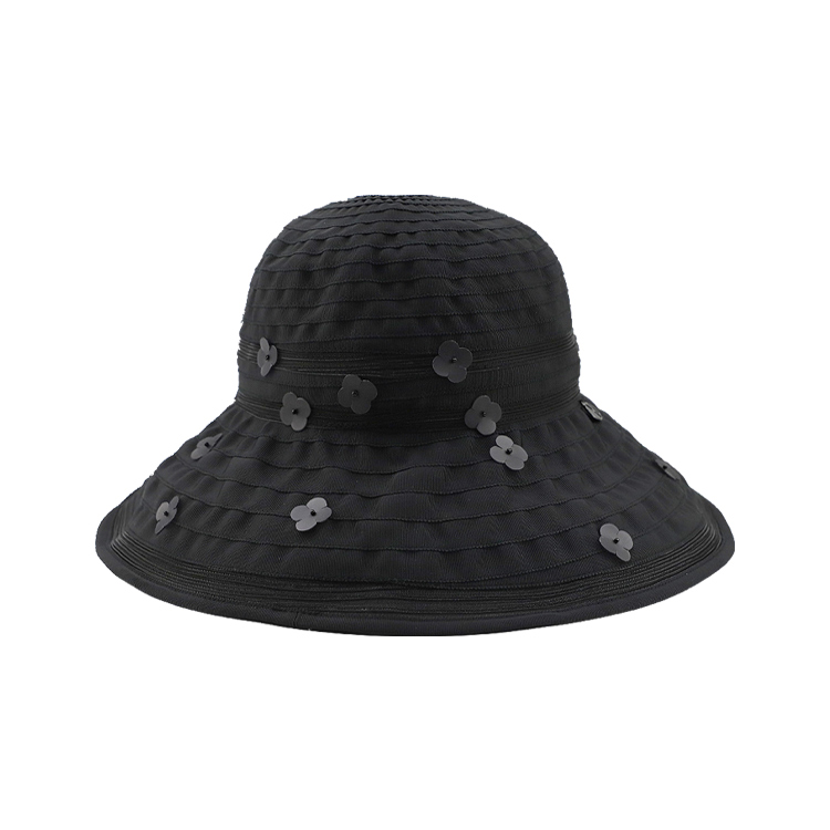 

Шляпа от солнца из полиэстера для женщин ELLE, черный