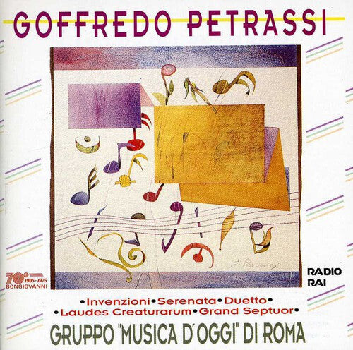 

CD диск Petrassi / Scarponi / Vismara: Invenzioni / Serenata / Duetto