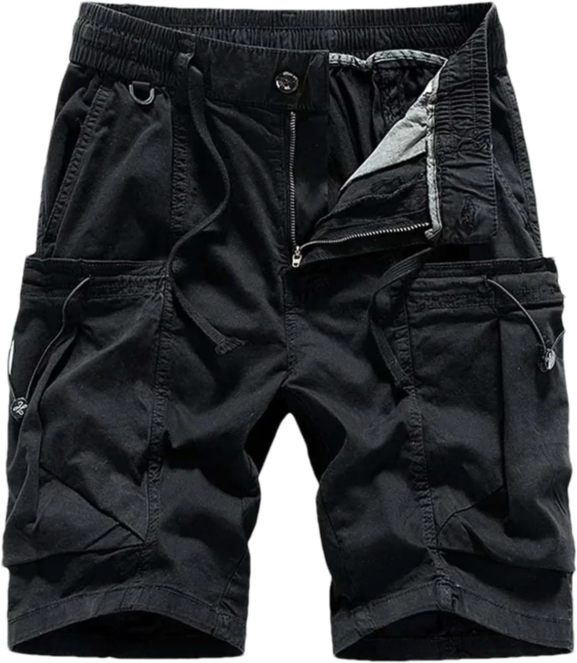 

Мужские летние хлопковые карго-шорты с несколькими карманами Hndudnff