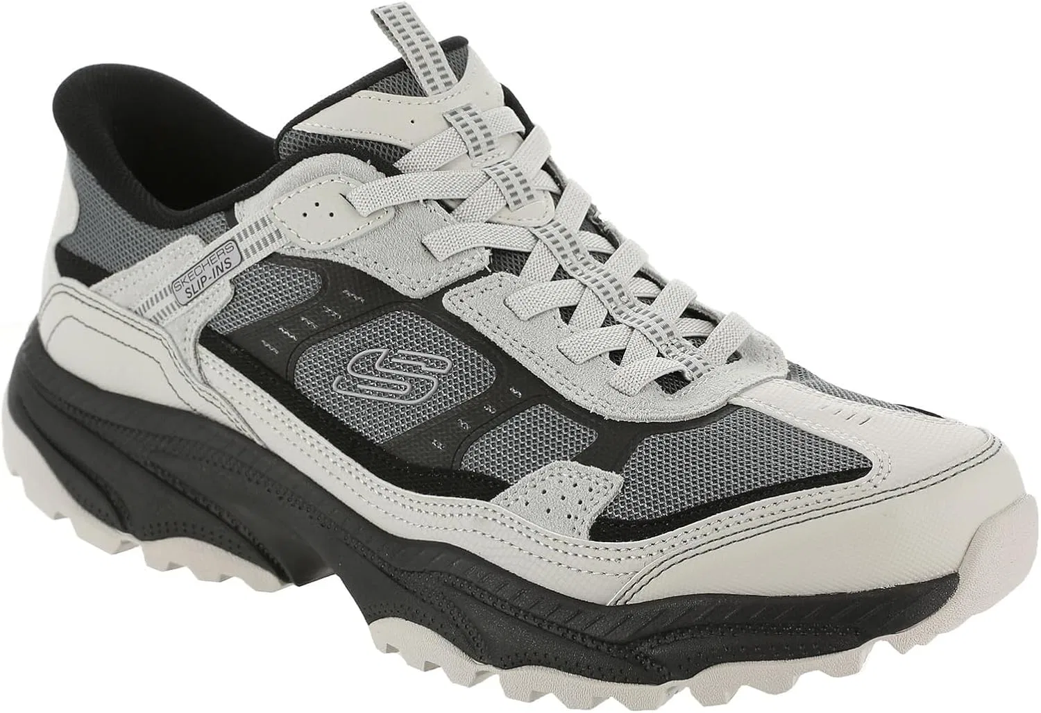 Мужские слипоны Skechers Vigor, Grey Black