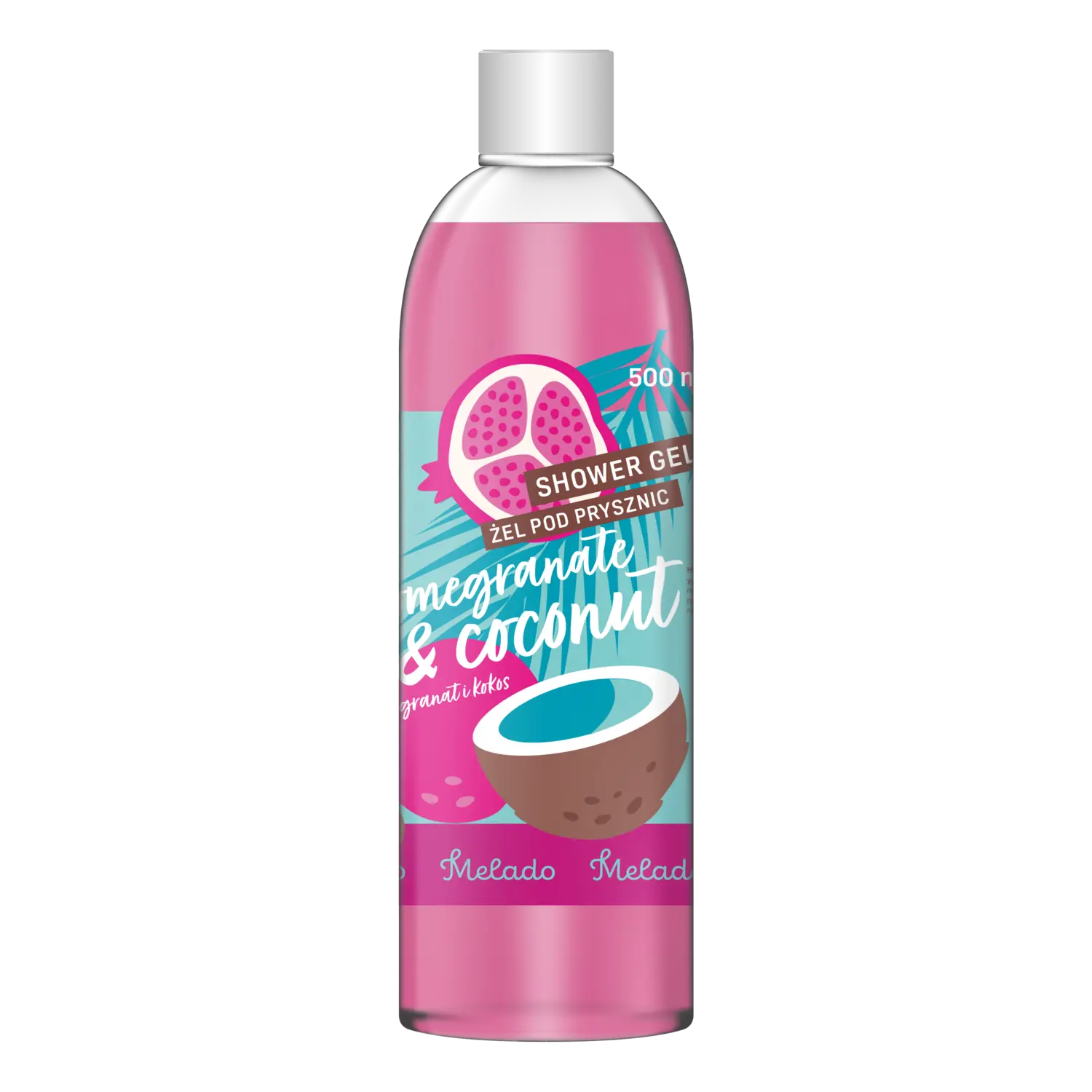 

Крем-гель для душа Melado Pomegranate&Coconut, 500 мл