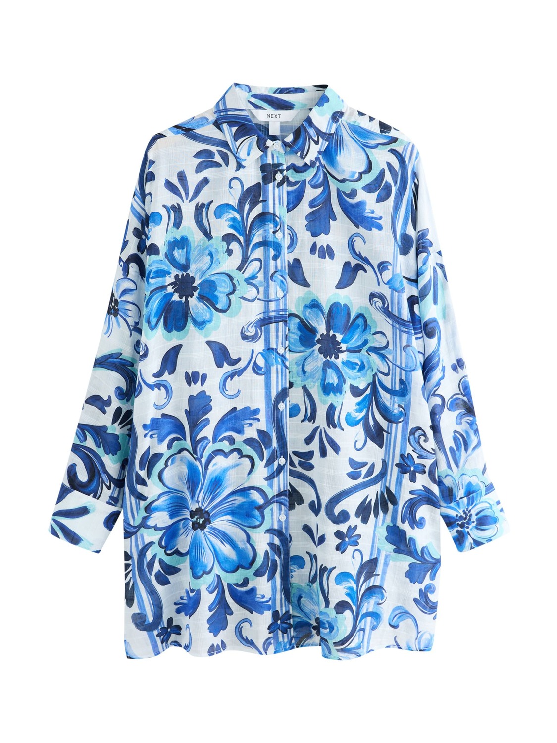 Next Туника в цветах Blue, Aqua, Dark Blue