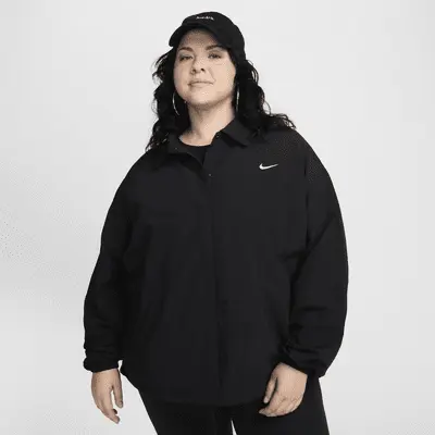 

Куртка Nike Sportswear Essential, черный/белый