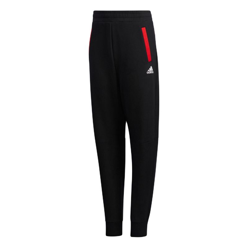 

Adidas Подростковые трикотажные спортивные штаны, черные
