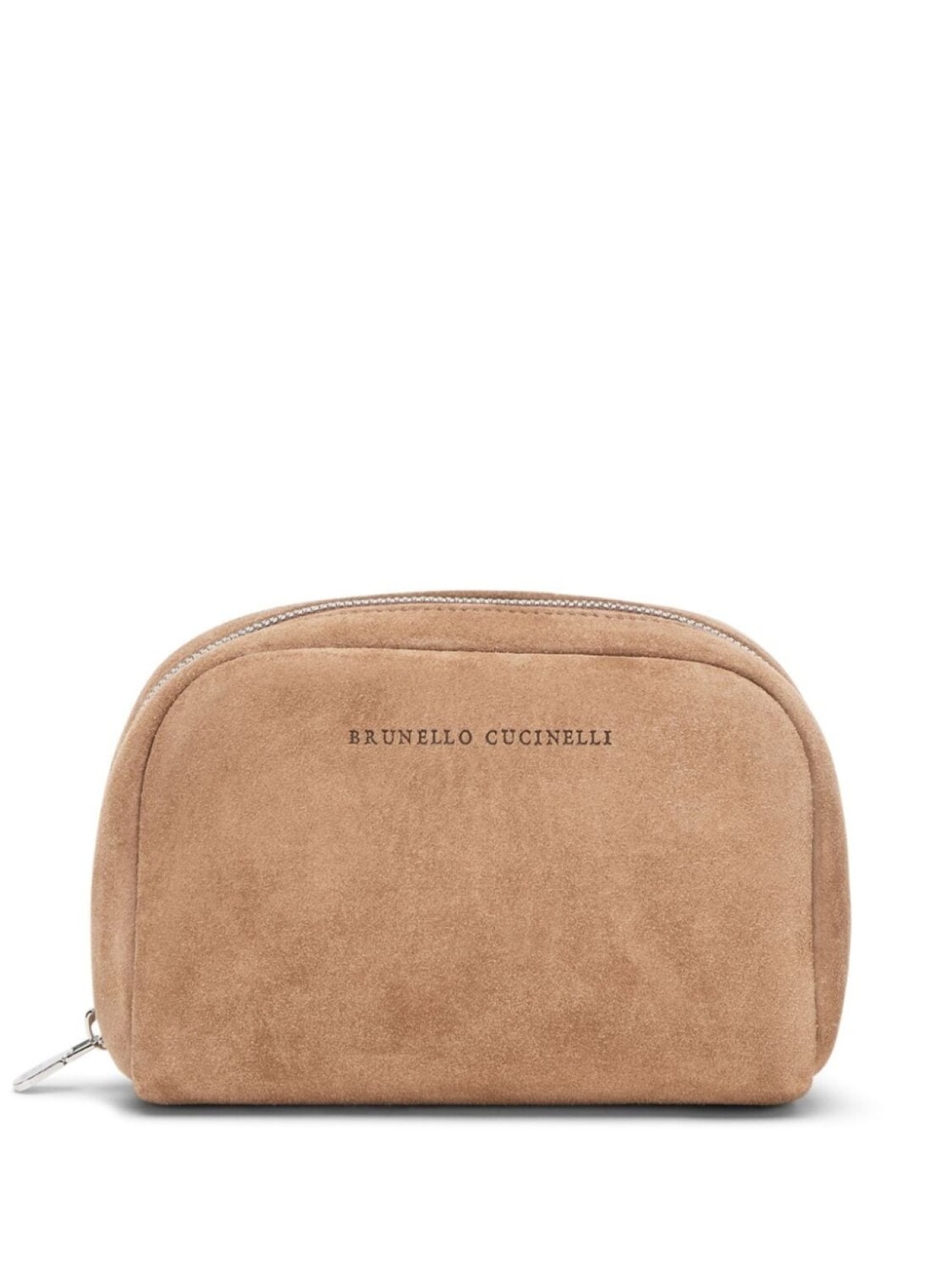 

Замшевый несессер Brunello Cucinelli, нейтральный цвет