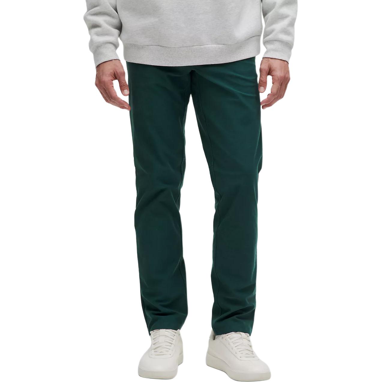 

Повседневные брюки ABC Casual Pants 32' для мужчин Lululemon, зеленый