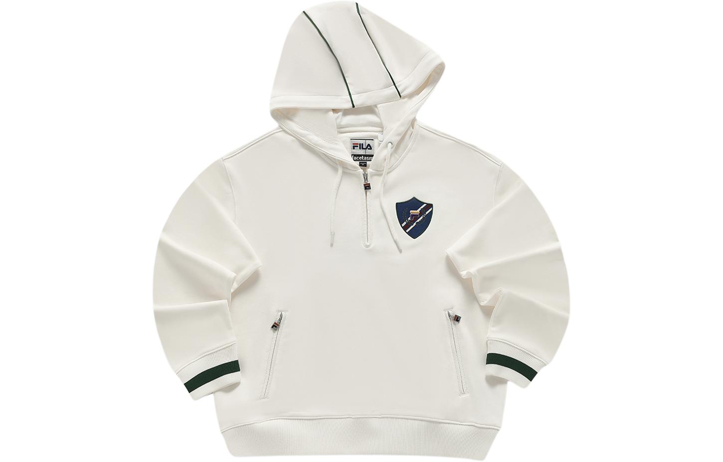 

FILA FUSION Свитшот Facetasm женская перьевая мягкая белая