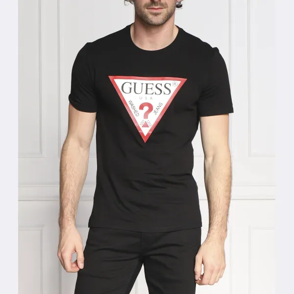 

Облегающая футболка Guess, черный
