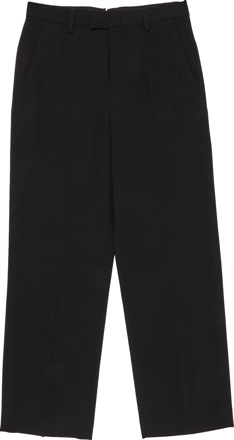 

Брюки Ann Demeulemeester Gaelle Slim Fit Cropped Viscose 'Black', черный