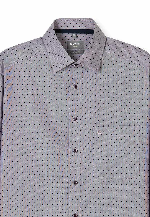 

Удобная новая рубашка kent Olymp Luxor, Aubergine