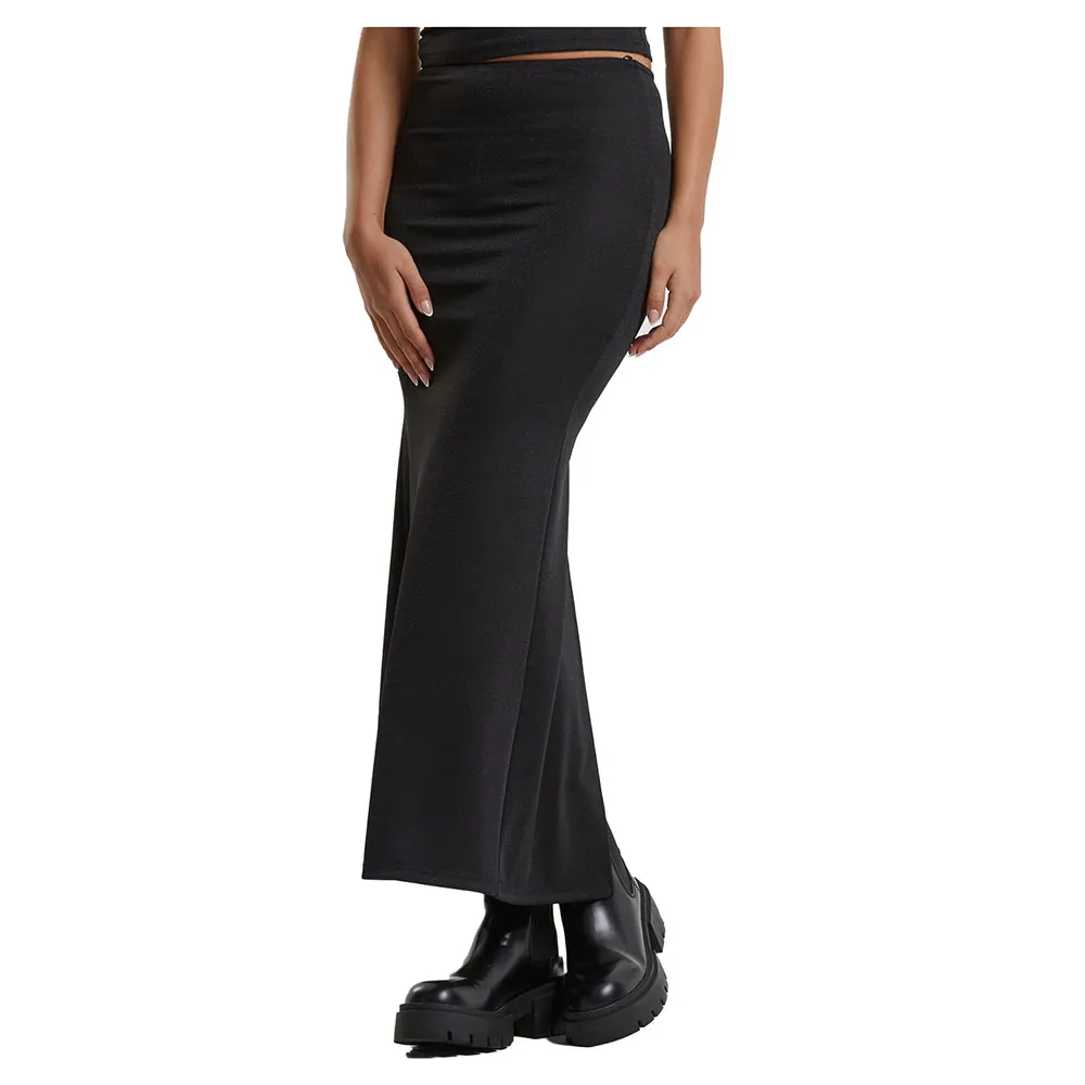 

Юбка Urban Classics Glitter Maxi midi skirt, черный