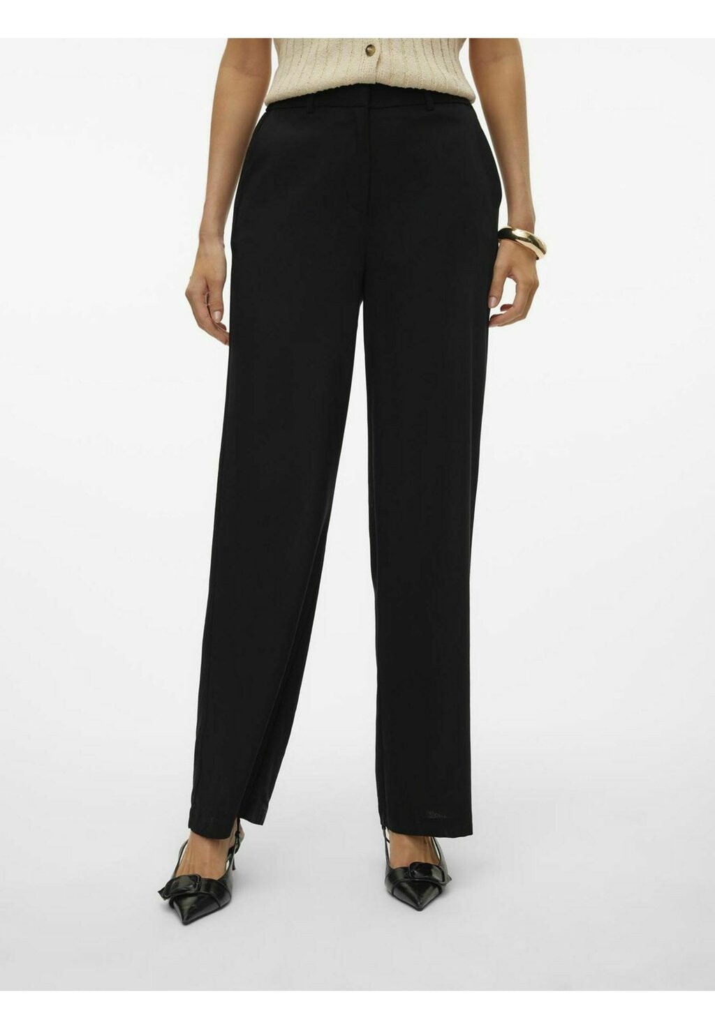 

Брюки VMDINNA HÖHE TAILLE Vero Moda, цвет black