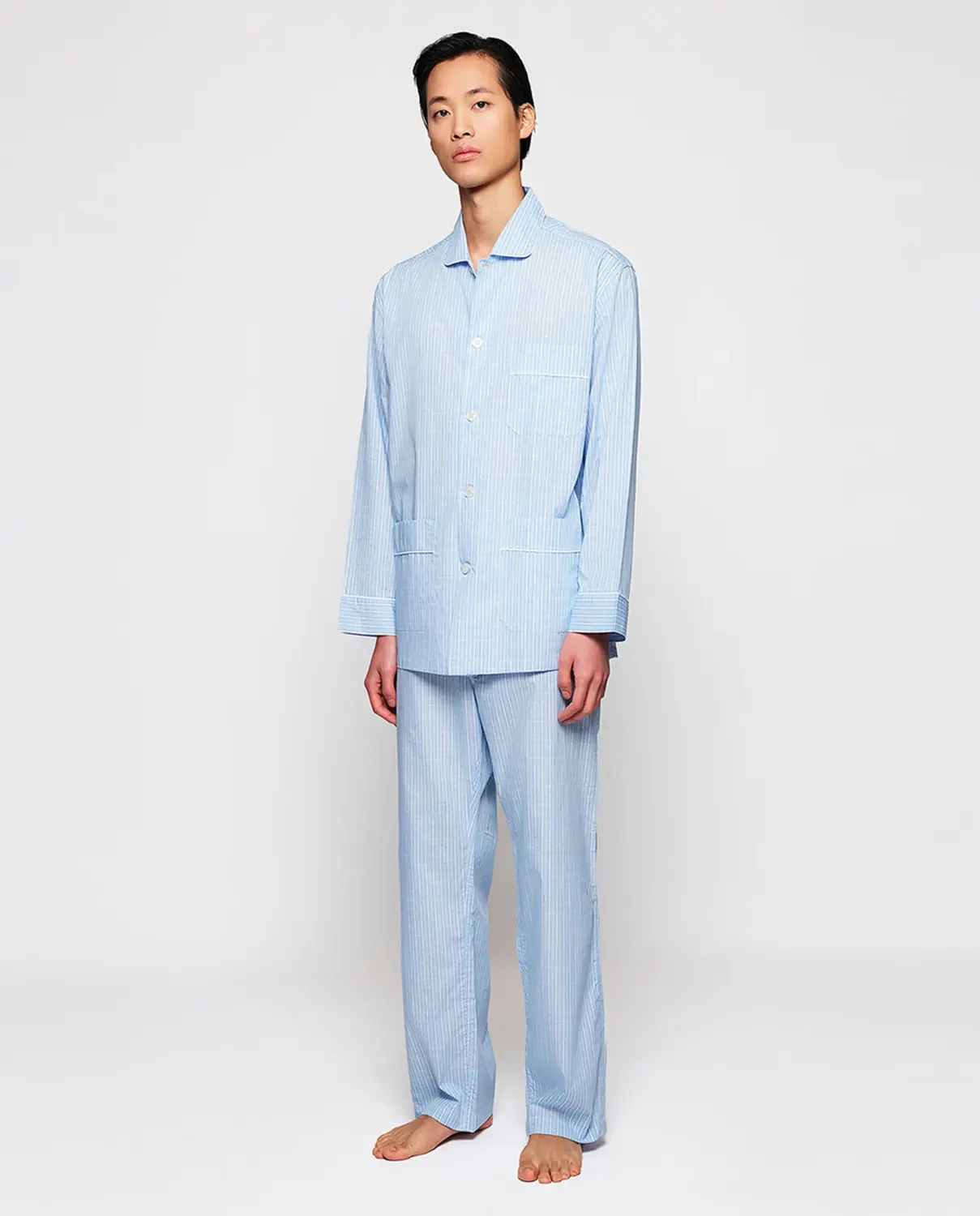 

Длинная пижама для мужчин в клетку Mirto, синий