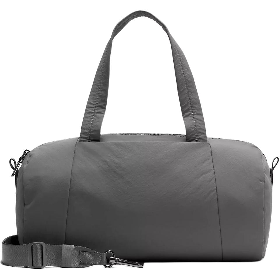 

Lululemon 16-литровая полиэстеровая с нейлоном дорожная сумка унисекс серая, Gray