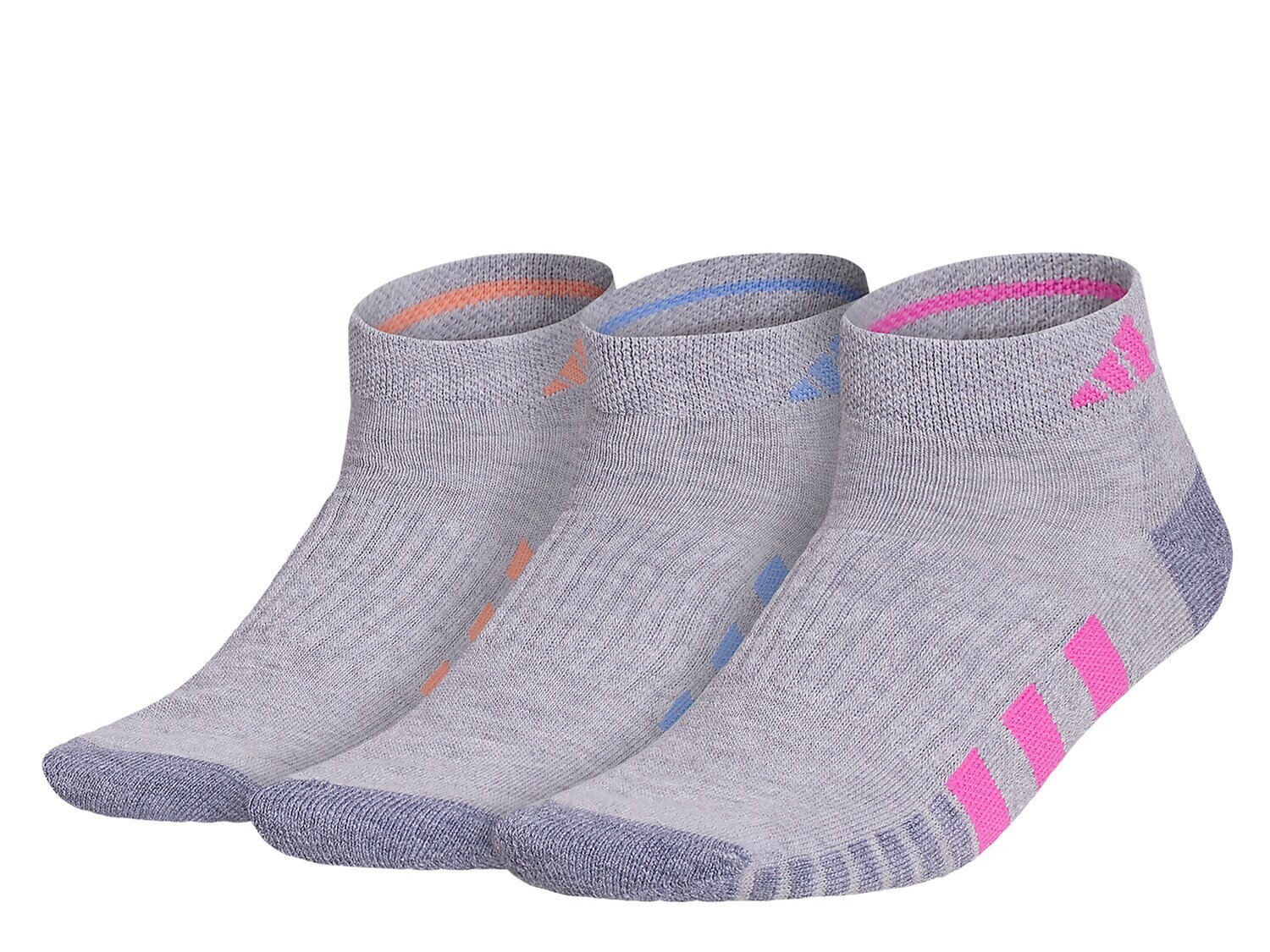 

Носки Adidas Cushioned 3.0 до щиколотки 3 шт, серый
