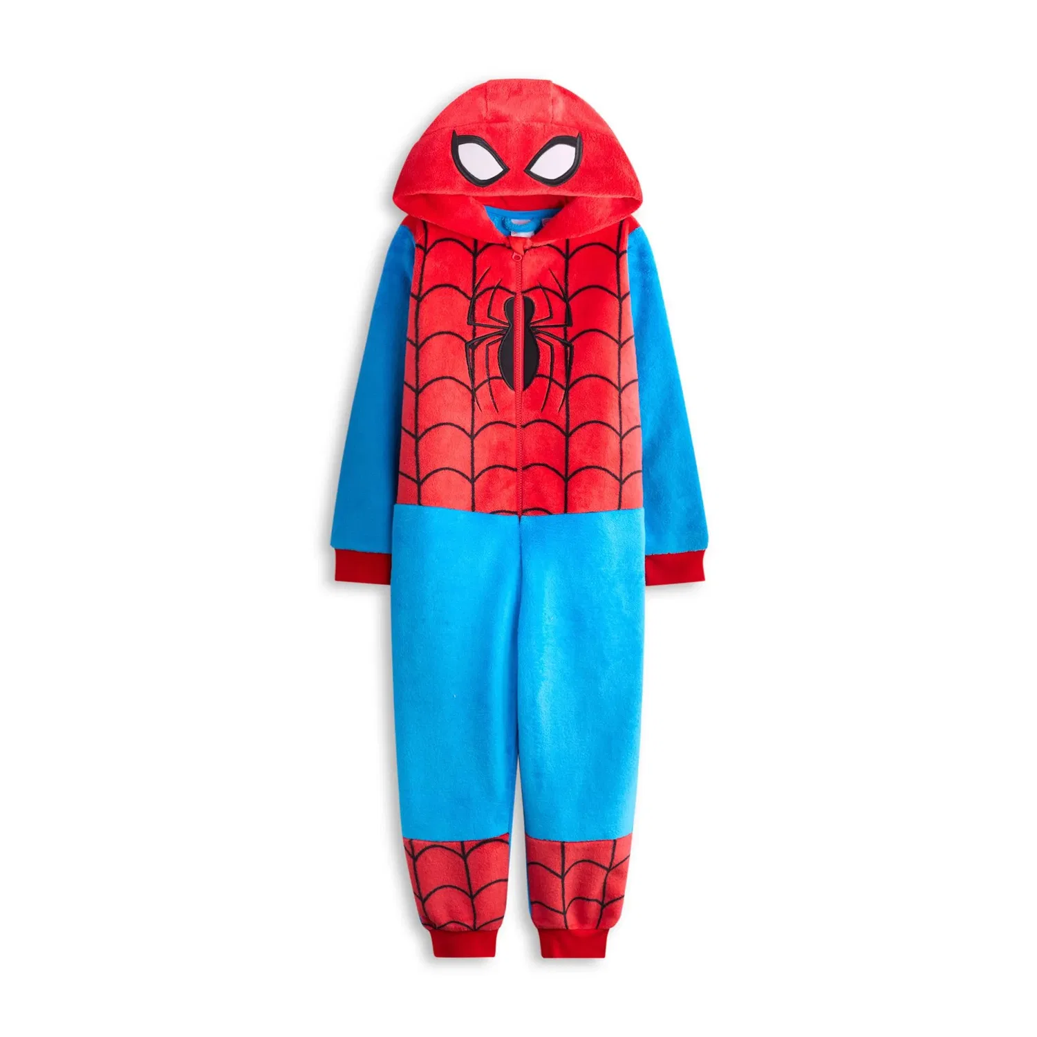Пижама-слип Marvel Spiderman синяя, синий — фото 3