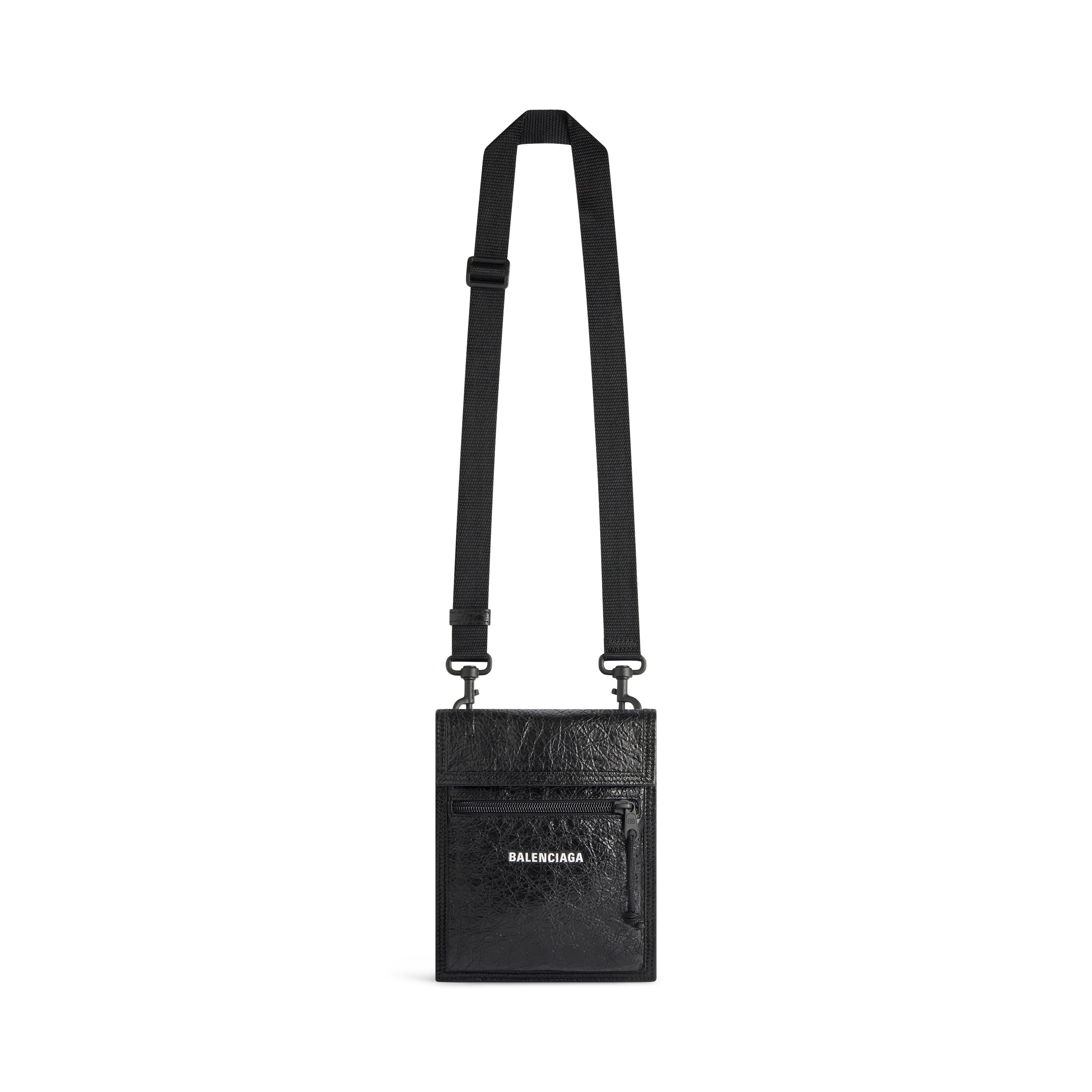 

Маленькая сумка Explorer с ремешком BALENCIAGA, черный