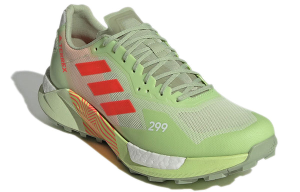 Кроссовки terrex agravic ultra trail running shoes 'almost lime' Adidas, зеленый — фото 3