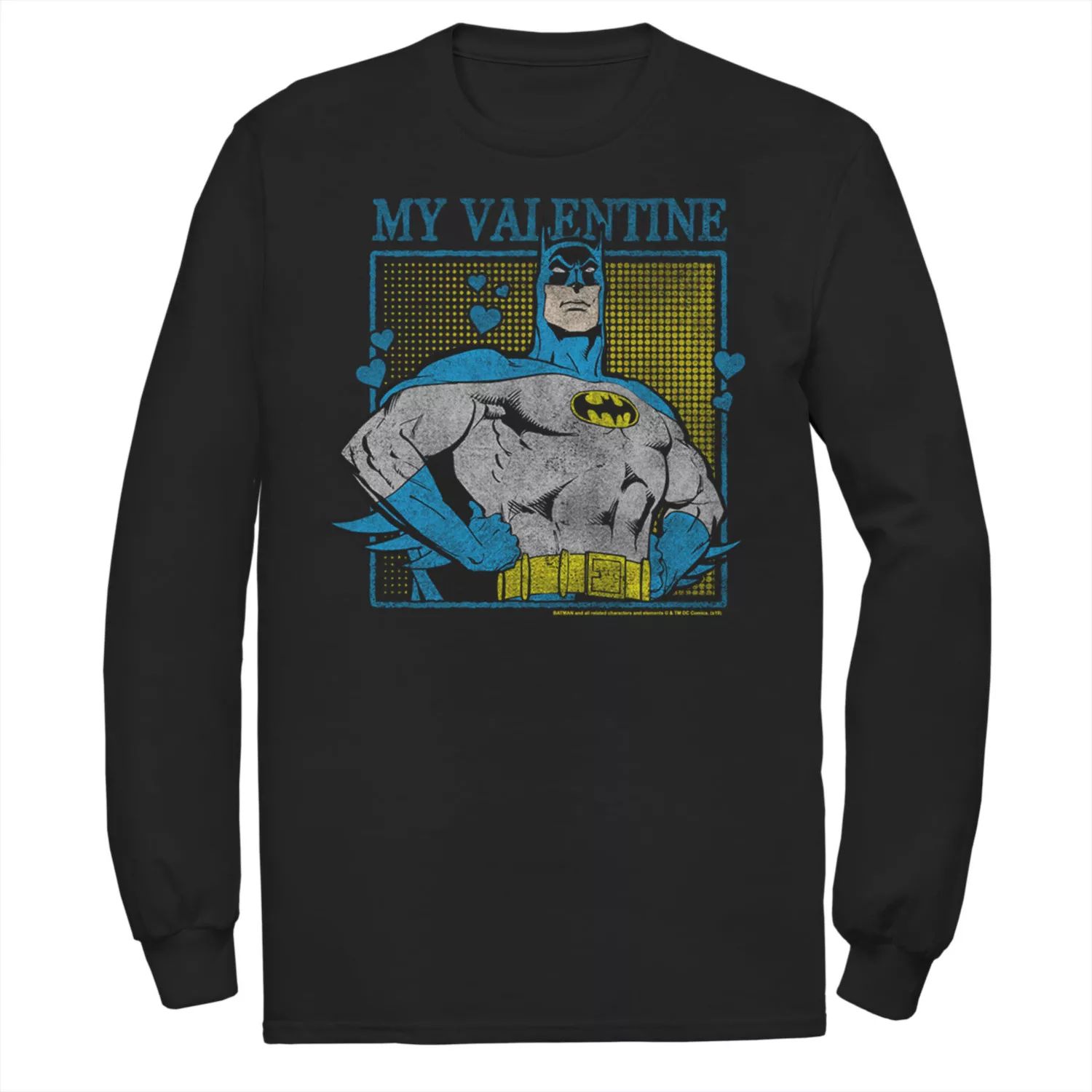 

Мужская футболка DC Comics Batman My Valentine с портретом из комиксов Licensed Character