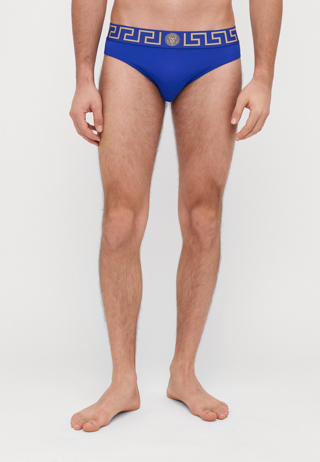 Купальник SWIM LOW RISE VITA NEW LOGO Versace, синий