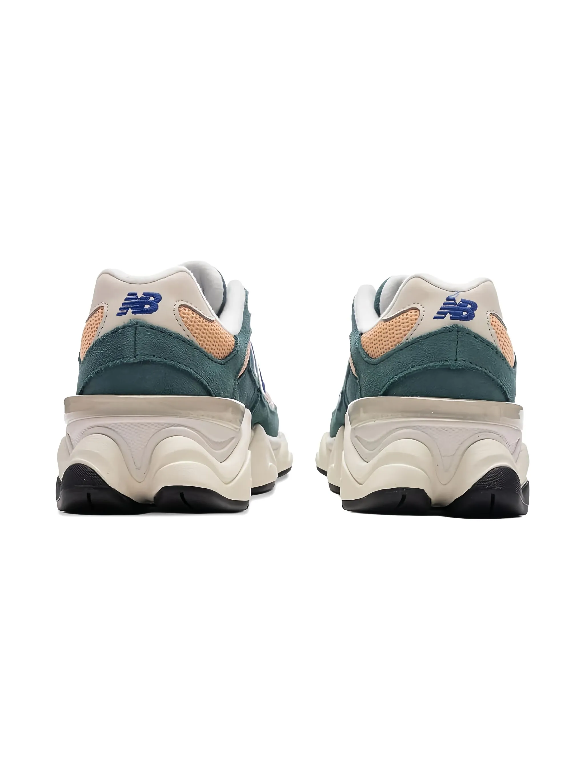 Кроссовки 9060 New Balance, зеленый — фото 3