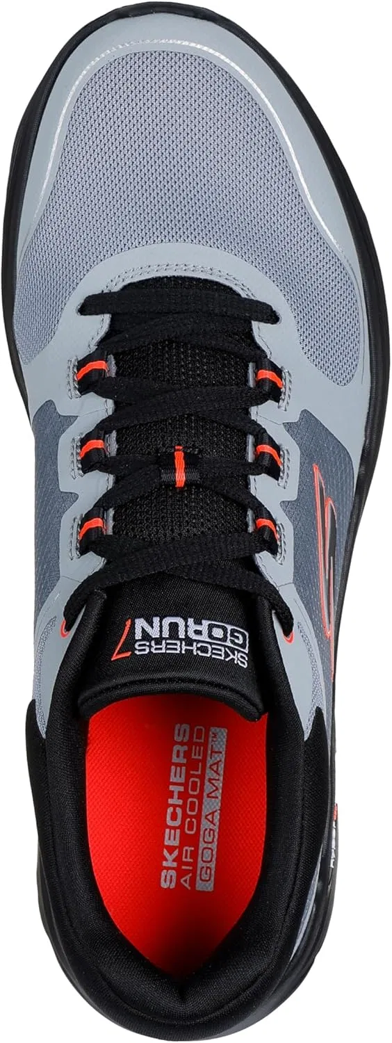 Кроссовки Skechers Herren Go Run 7.0 Full RangeSneaker, Grey And Coral Textile Synthetic — фото 3