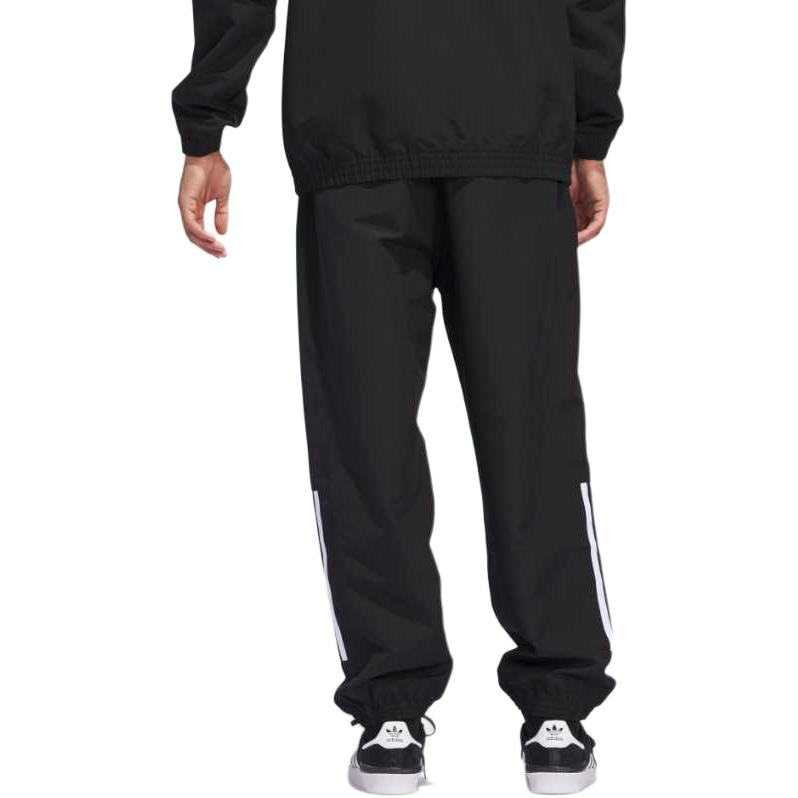 Унисекс штаны для скейтбординга gatsele track Adidas Originals, черно-белый — фото 4