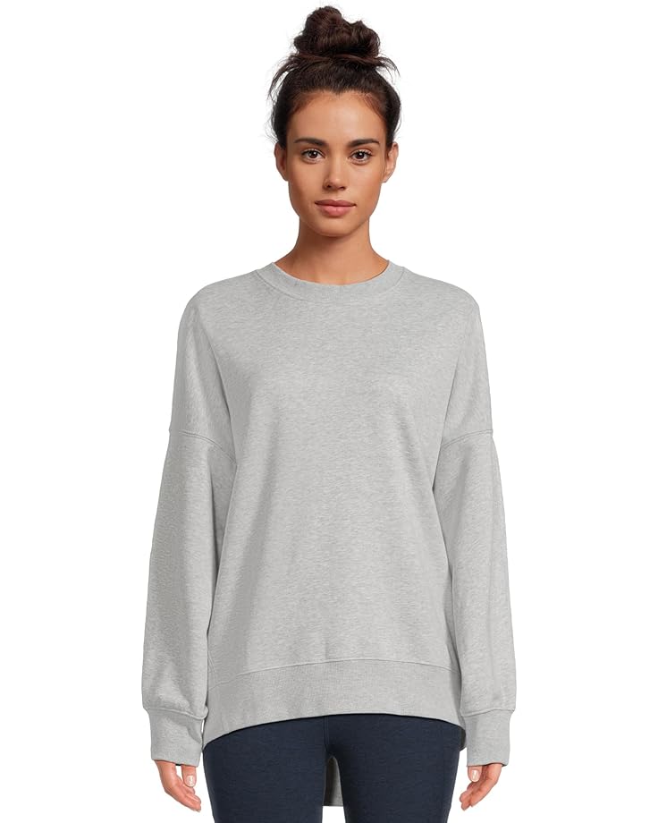 

Толстовка Beyond Yoga Solstice Oversized Sweatshirt, цвет Light Heather Gray