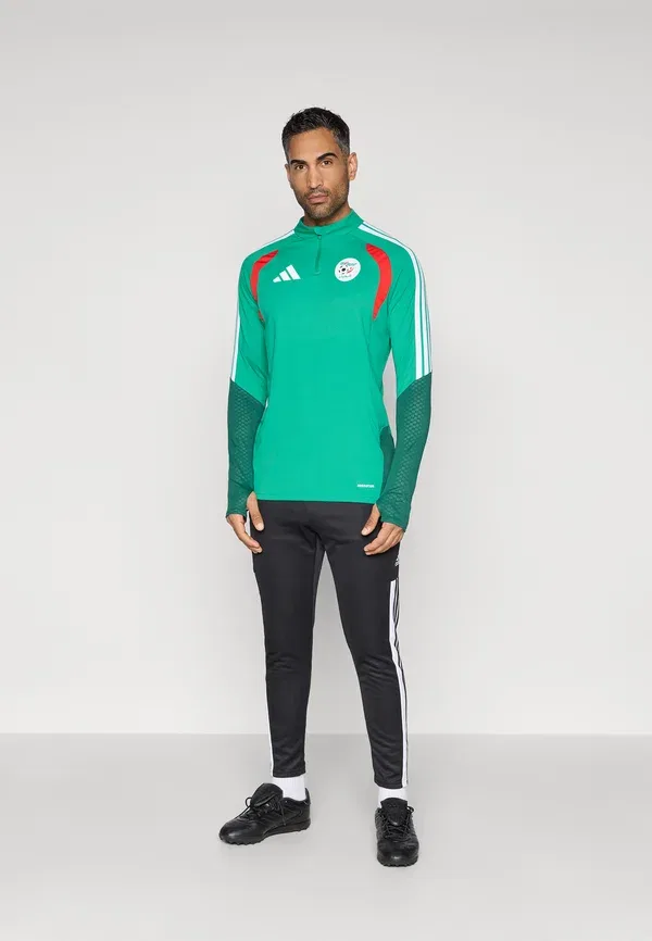 Футболка тренировочная сборной Алжира Adidas Performance, цвет корт грин — фото 2