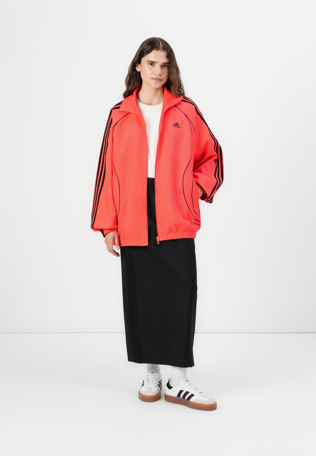 Куртка демисезонная TEAMGEIST Adidas Originals, красный — фото 2