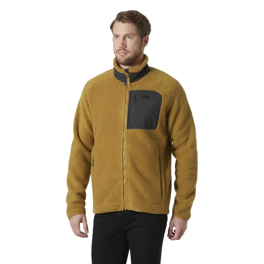 

Флис Helly Hansen Panorama Pile Block full zip, коричневый