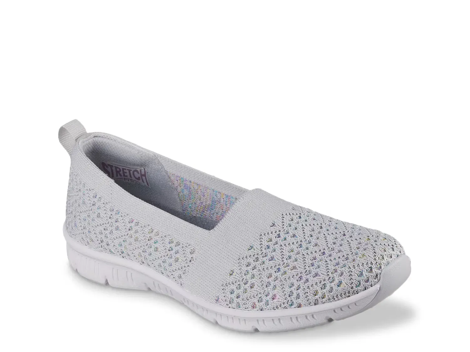 Женские слипоны Be Cool Knitwaves Skechers, Grey