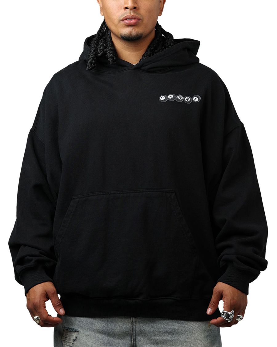 

Мужская толстовка Break Hoodie, размер XL, черная CARRE, Black