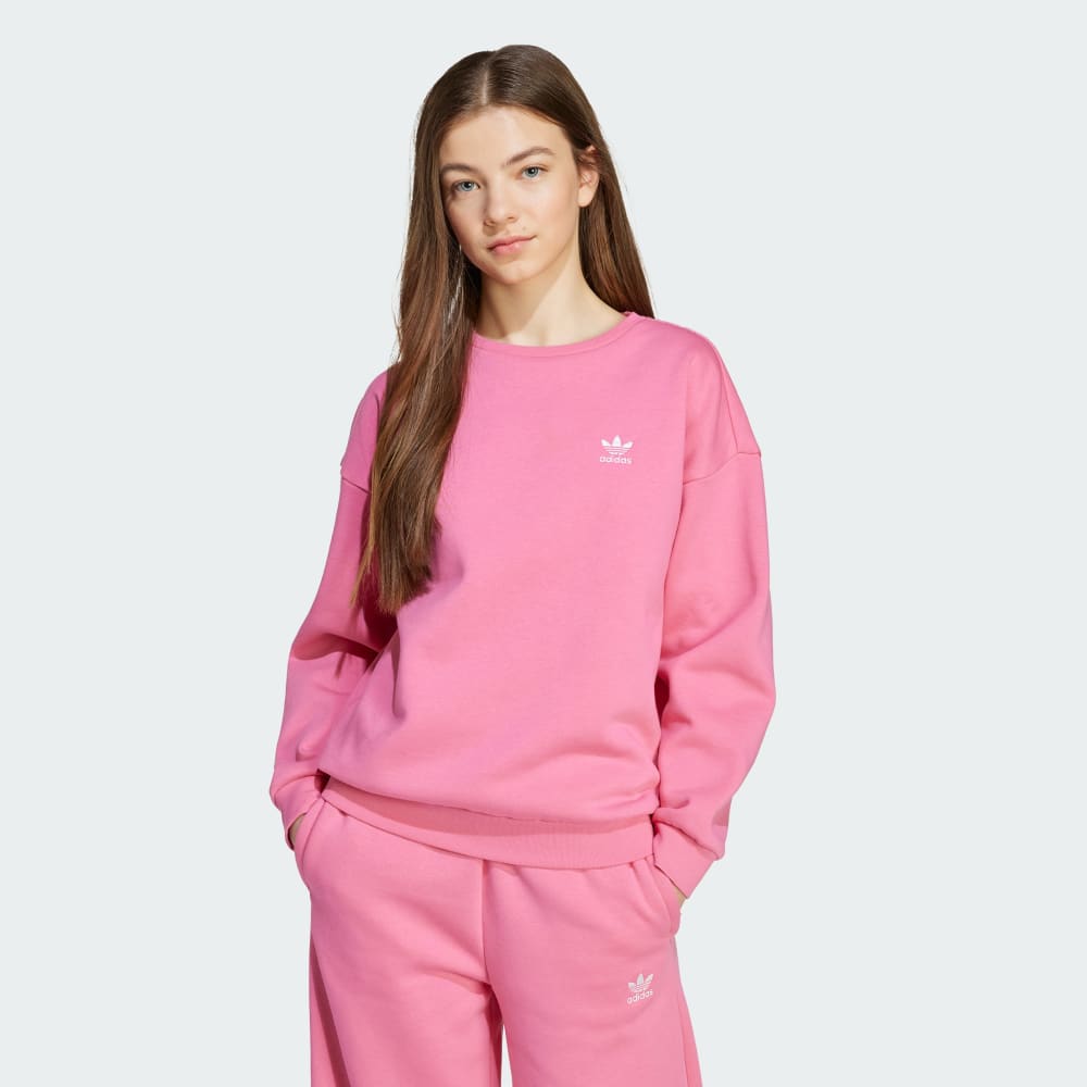 

Толстовка Adidas Boyfriend Crew Sweatshirt, цвет Pink Fusion