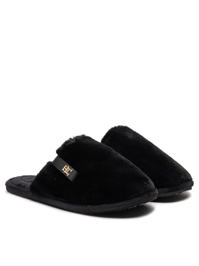 Тапочки Tommy Hilfiger Trenerzy Confort Home FW0FW08138, черный — фото 2