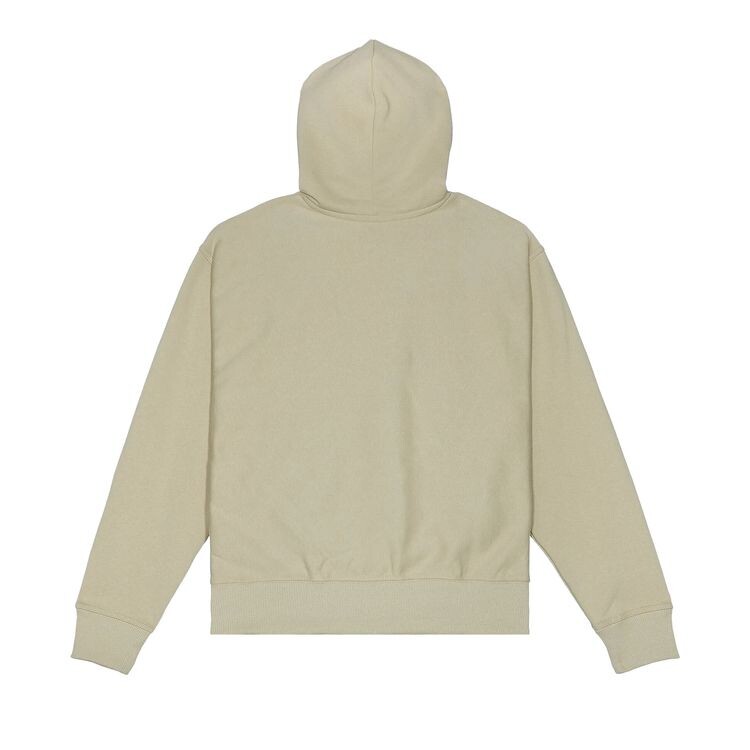 Худи Stussy Stock Logo Appliqué Hood Khaki, коричневый — фото 2