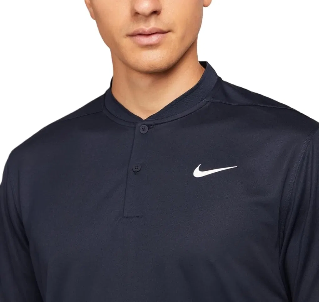 Мужское поло Nike Dri-FIT Victory Blade, белый — фото 2