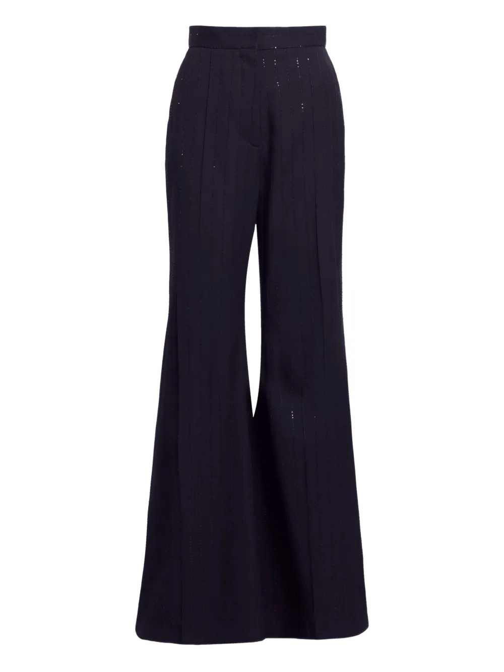 

Брюки в тонкую полоску Elie Saab, черный