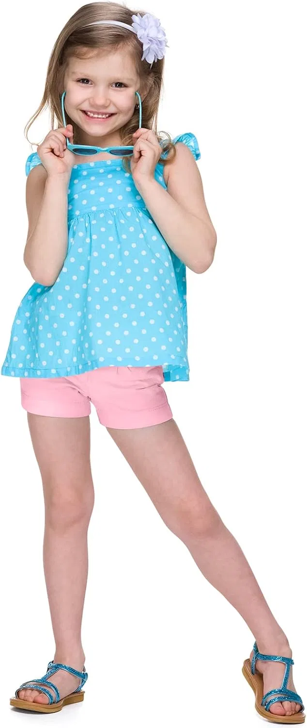 Boyiee 8 Pack Girls Toddlers Dance Shorts Bike Shorts For Dance Gymsastic Yoga Safety Active Under Dress, Stylish Color — фото 2