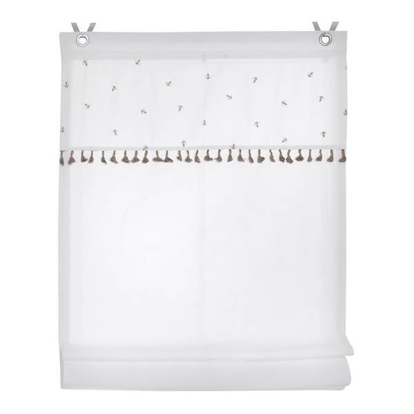 

Рулонные шторы Kutti Honey, 45x140x2 см, белый
