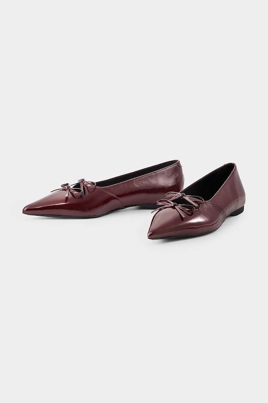 Кожаные балетки HERMINE Vagabond Shoemakers, красно-фиолетовый — фото 2