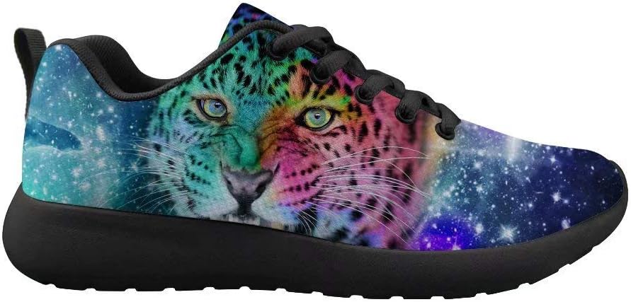 

Кроссовки Dellukee для ходьбы и бега, унисекс, черные с элементами земли, повседневные спортивные, широкая посадка, модные кроссовки, леопардовый принт