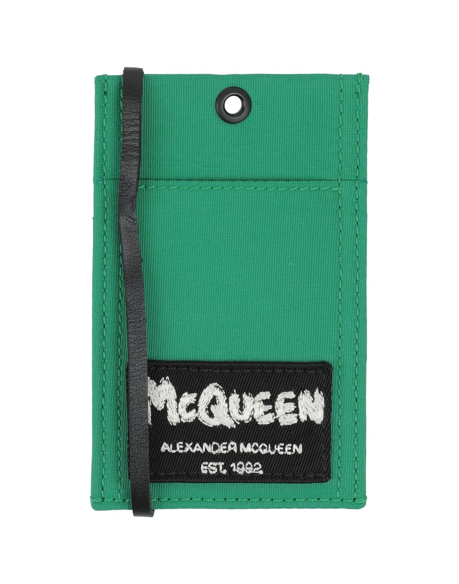 

Кошелек Alexander Mcqueen, зеленый