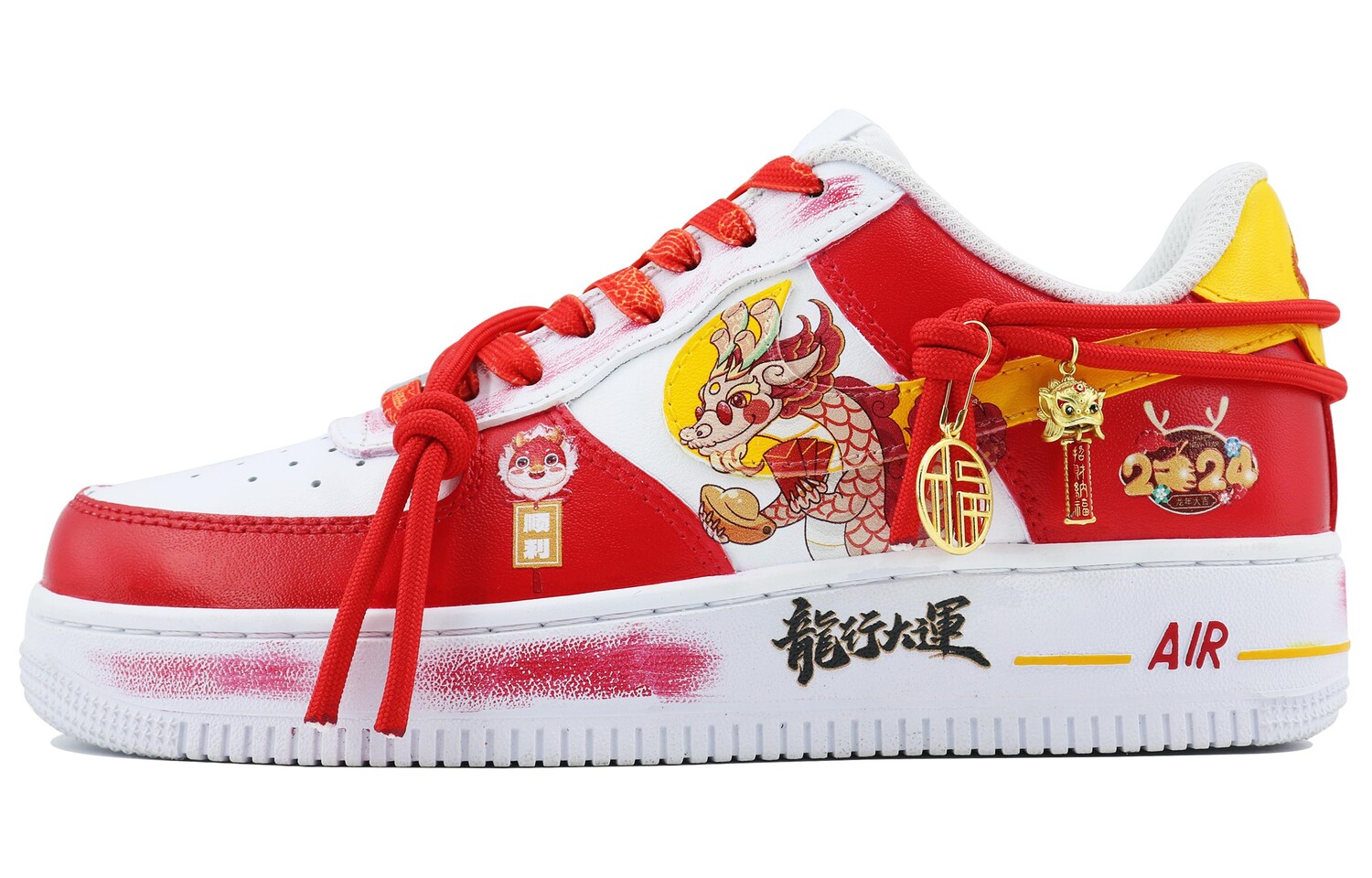 

Мужские кроссовки для скейтбординга Nike Air Force 1, Red