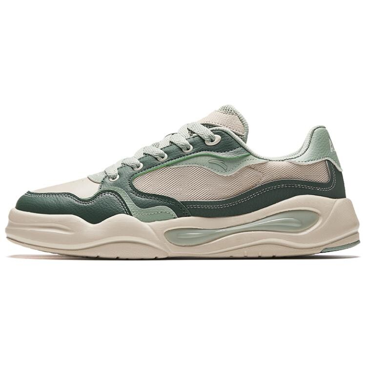 

Кроссовки ANTA Tianxing Skateboarding Shoes Men Low-top Chalk/bamboo-grey, серый