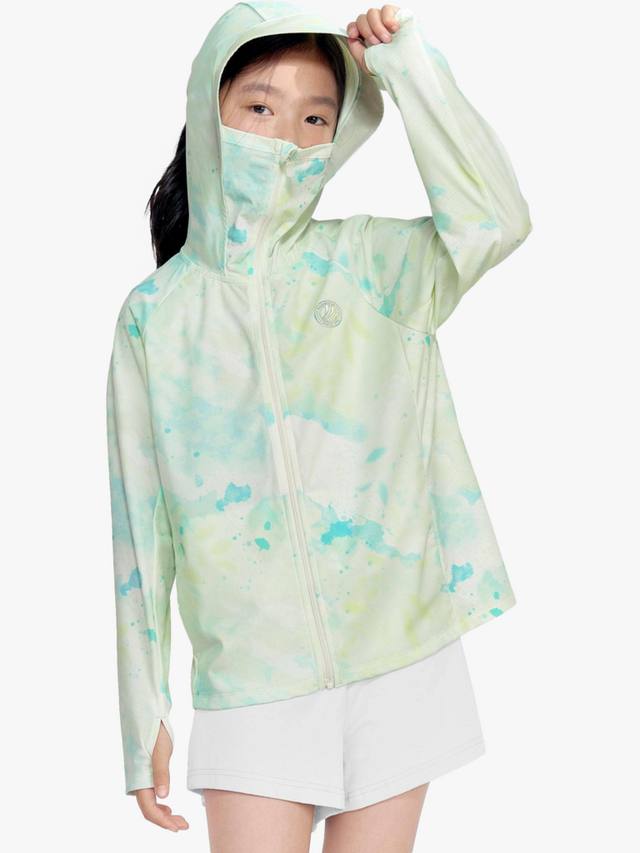 

Детская ветровка с UPF-защитой для мальчиков и девочек Bosideng, Green Print